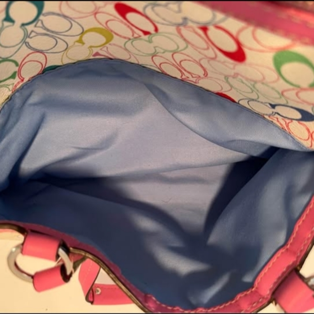 Coach Multicolor Signature Shoulder Bag - Picture 5 of 7